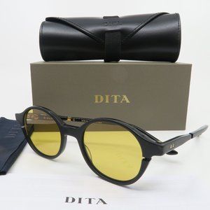 Dita SIGLO DTS113-48-01 Matte Black & Metal Round